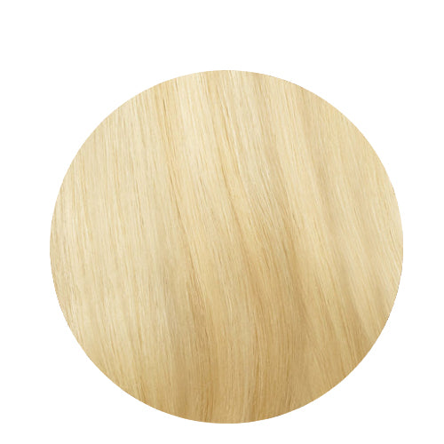 20" Triple Threat Classic Bleach Blonde Clip-In Hair Extensions (180g) nobasicbeauty