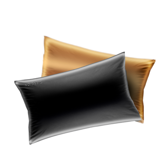 2 in 1 Pillowcase Envelope Black & Gold No Basic Beauty