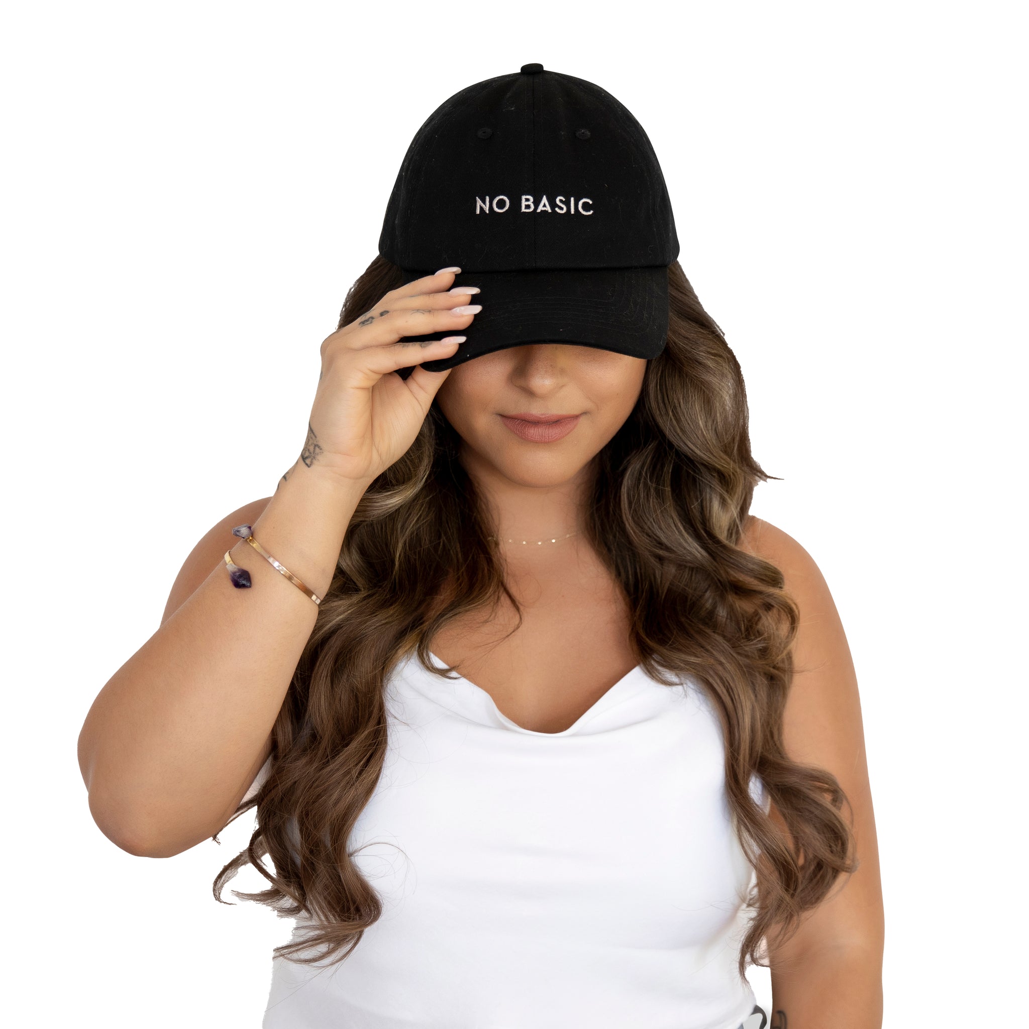 Satin Lined No B Cap Black nobasicbeauty