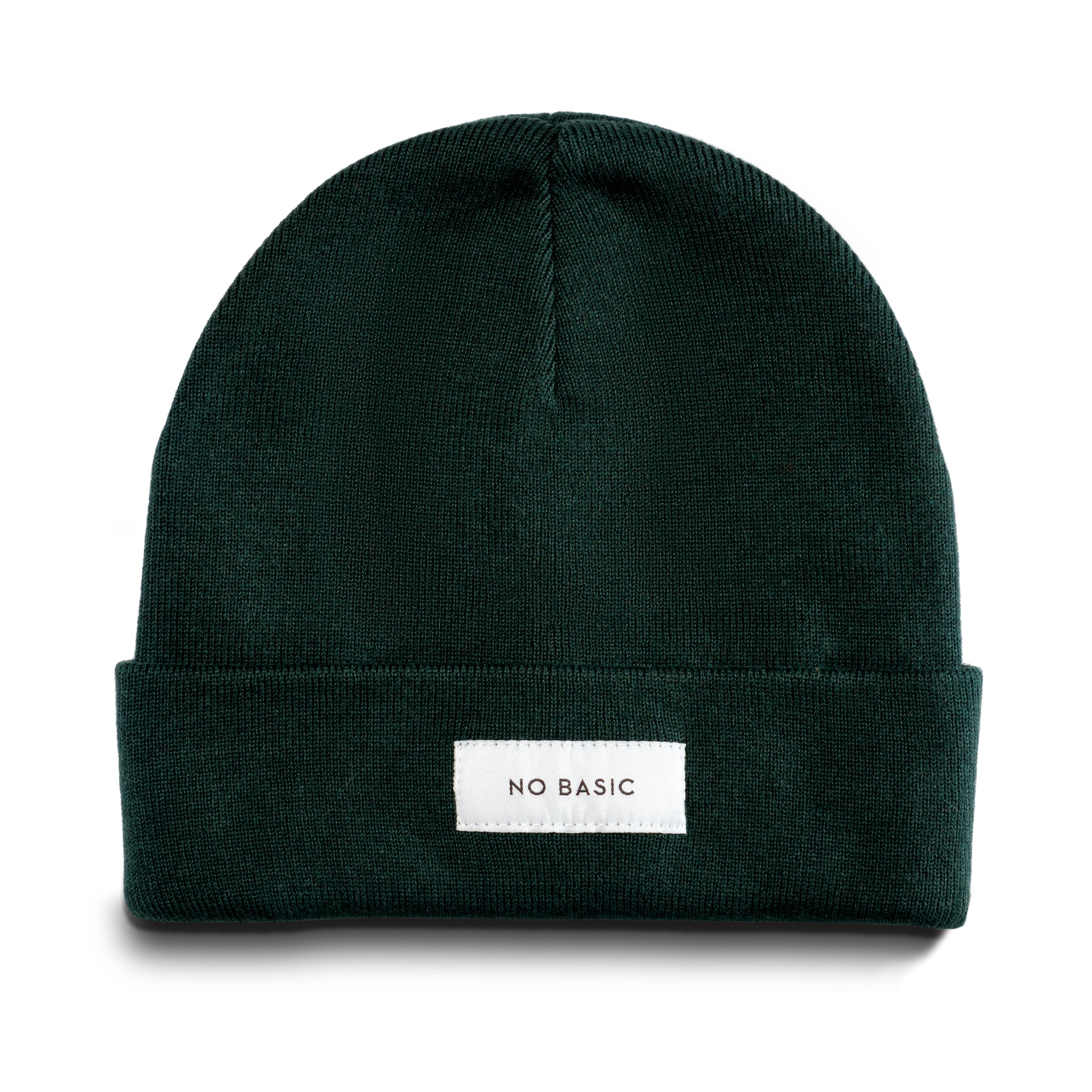 Satin Lined No B Beanie Green nobasicbeauty