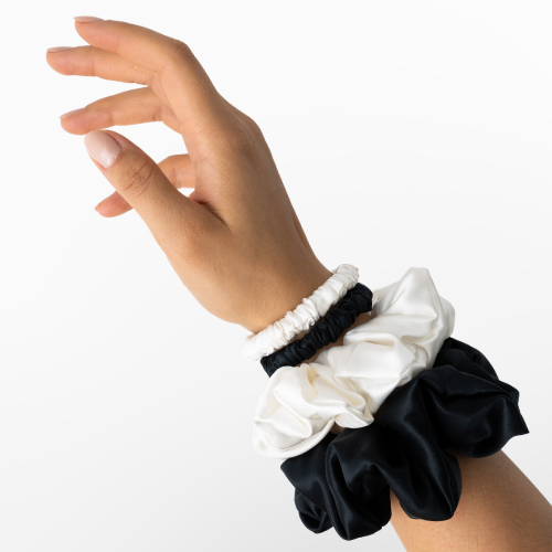 Timeless Silk Scrunchies No Basic Beauty